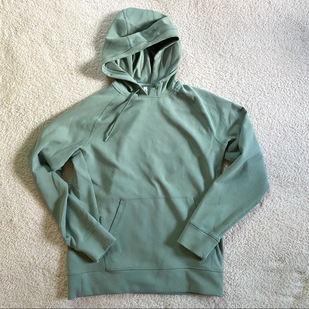 Ten Thousand Mid Weight Tech Hoodie, Small, Clay (Rare Green color), EUC